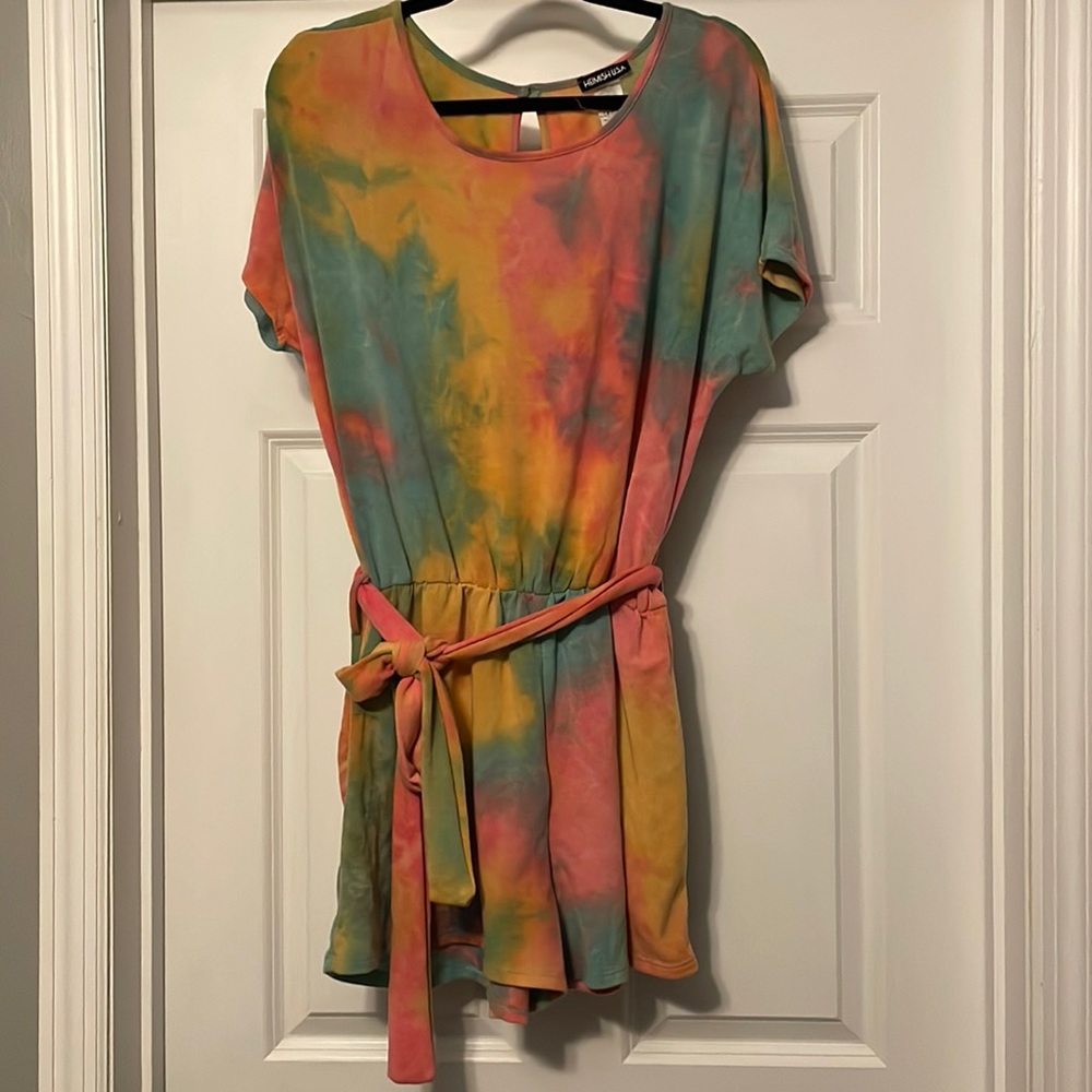 HEIMISH USA Tie Dye Romper